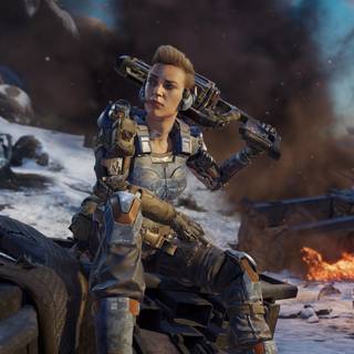 Call of Duty girl HD wallpaper