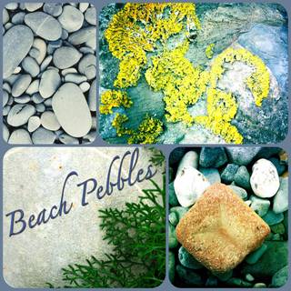 Colored collage wallpaper