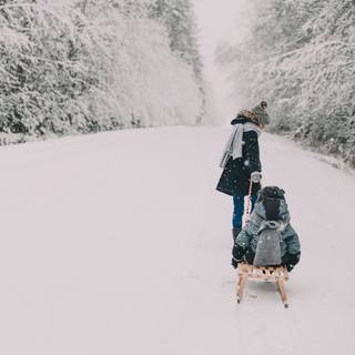 People winter wallpaper