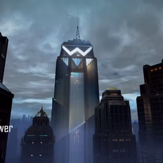 Wayne Tower wallpaper