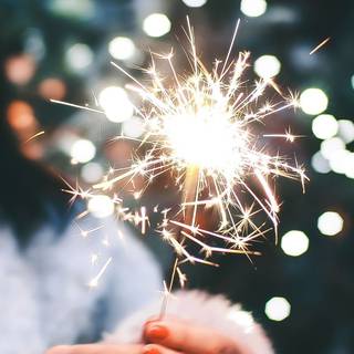 New Year aesthetic wallpaper