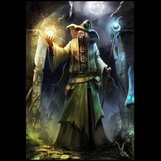 Epic wizard wallpaper