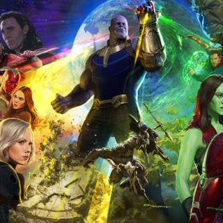 Marvel Cinematic Universe heroes wallpaper