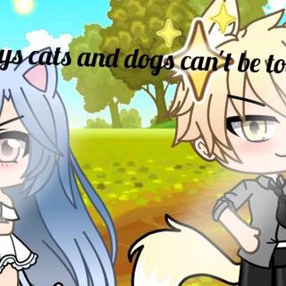 Gacha Life dog wallpaper