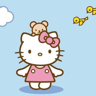 Hello Kitty aesthetic wallpaper