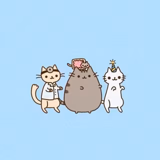 Happy Thanksgiving Pusheen Cat wallpaper