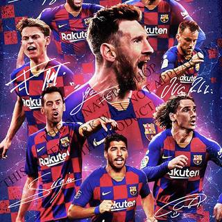 Messi and Suárez wallpaper