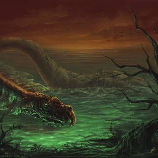 Loch Ness Monster Nessie wallpaper