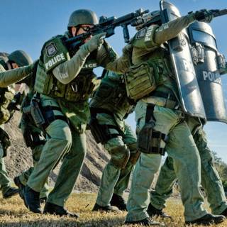 SWAT Team Members wallpaper