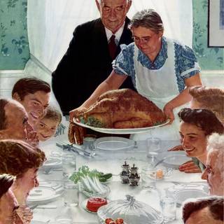 Thanksgiving family wallpaper