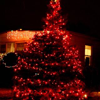 Led Christmas wallpaper