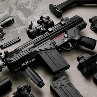 PUBG weapon wallpaper