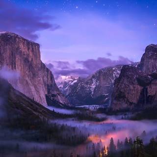 Autumn Yosemite Valley wallpaper