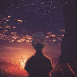 Itachi aesthetic landscape wallpaper