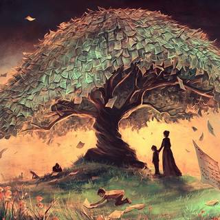 Fantasy artwork painting wallpaper