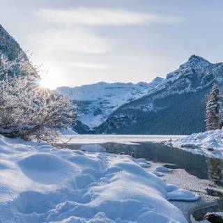 Winter activities wallpaper