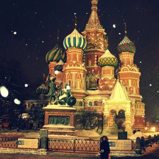 Winter Moscow wallpaper