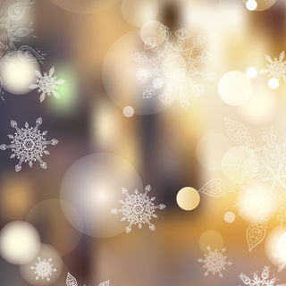 Bubbles winter wallpaper