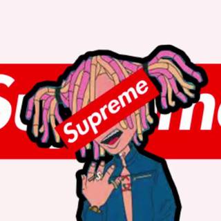 Gucci and Supreme wallpaper