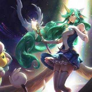 LOL Kawaii Soraka wallpaper