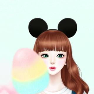 Candy girl wallpaper