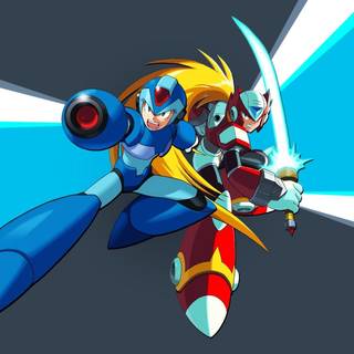 Mega Man x Axl wallpaper