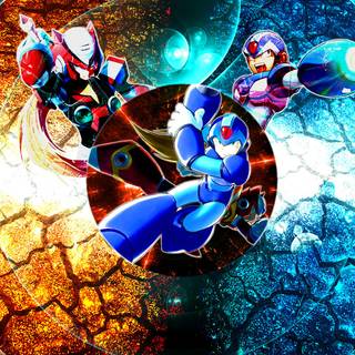 Mega Man x Axl wallpaper