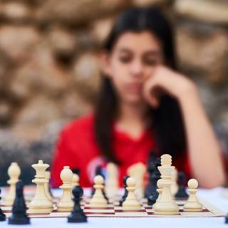 Women chess wallpaper