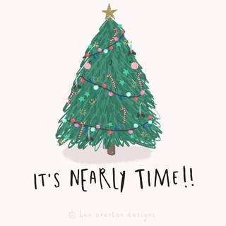 Nearly Christmas wallpaper