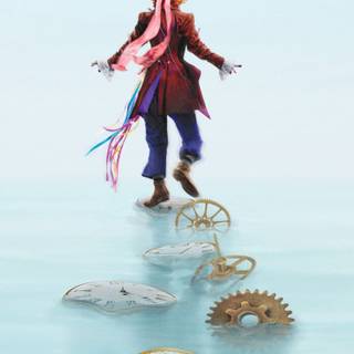 Alice in Wonderland movie iPhone wallpaper