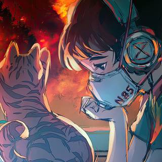 Lofi iPhone wallpaper