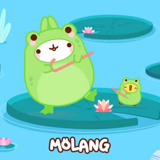 Molang computer wallpaper