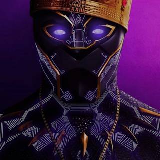 Black Panther and Naruto wallpaper