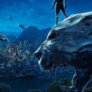 Black Panther Avengers wallpaper