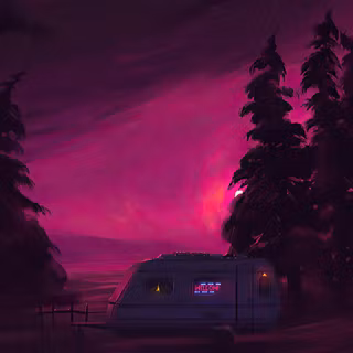 iPhone X rain forest wallpaper