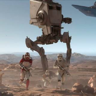 Star Wars retro Tatooine wallpaper