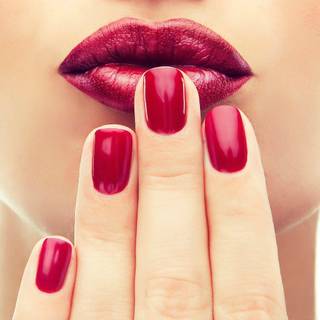 Winter nail wallpaper