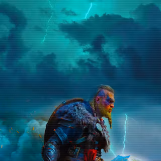 Valhalla phone wallpaper