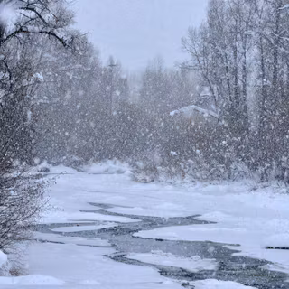 Winter storms wallpaper