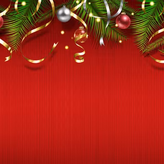 Red and green Christmas wallpaper