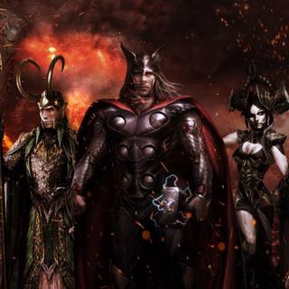 Thor poster wallpaper