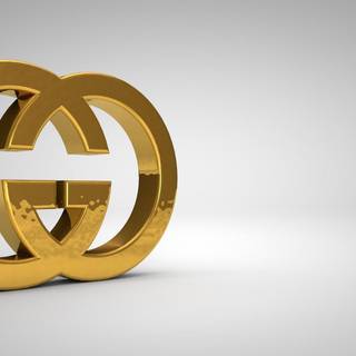 Gold Gucci wallpaper