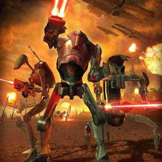 Super Battle Droids wallpaper