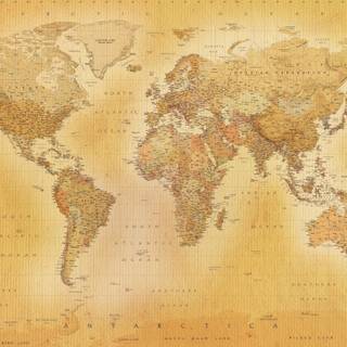 Old world map wallpaper