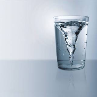 Water glass wallpaper