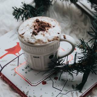 Christmas chocolate wallpaper