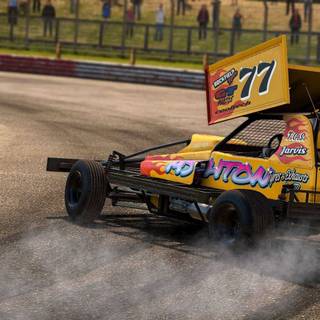 Banger racing wallpaper