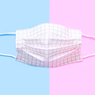 Tie dye masks wallpaper