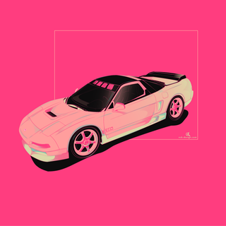 Minimalist car wallpaper