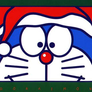 Christmas Doraemon wallpaper